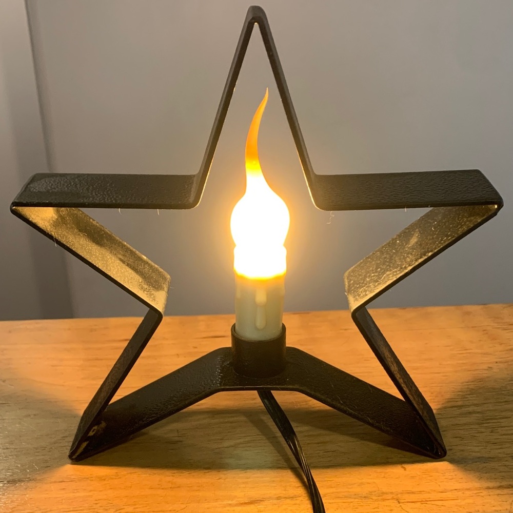Primitive Star-Shaped Lamp